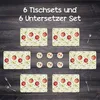 Tischset 6x45x30 cm + 6x10fi cm Platzset Tischmatte Produktbild-Vorschau 4