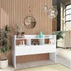 vidaXL Sideboard Weiß 105x30x70 cm Holzwerkstoff Produktbild-Vorschau 1