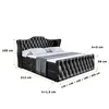 ALTDECOR Boxspringbett VILA-Z,  Polsterbett mit Kopfteil, Produktbild-Vorschau 6