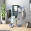 Mobiler Wäscheständer Wäschetrockner-Turm Seitenflügel auf Produktbild-Vorschau 2