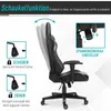 Vinsetto Ergonomischer Bürostuhl Gaming Stuhl Kunstleder Produktbild-Vorschau 5