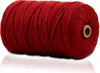 Makramee Garn - 200m (Stärke: 3mm) - Gezwirntes Baumwolle Produktbild-Vorschau 1