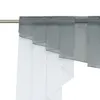 Delien Scheibengardine mit Tunnelzug Voile Gardinen Küche Produktbild-Vorschau 4