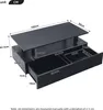 STILVORA Couchtisch LED-Beistelltisch mit Produktbild-Vorschau 7