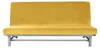 Elastischer Velours-Bezug für Schlafsofa / Couch 190–210 cm Produktbild-Vorschau 5