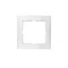 BERKER  1-fach Steckdosenrahmen weiß 8,1 x 8,1 cm Produktbild-Vorschau 1