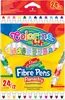 Marqueurs bicolores 12pcs / 24 couleurs Colorino Voir les images du produit 1