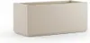 Blumentopf Starwax Weiß Rechteckig 80 cm Produktbild-Vorschau 1