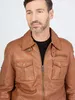 JCC Lederblouson Karlstad Herren cognac 3XL Produktbild-Vorschau 6