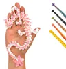 Dekofigur im 3D Fantasy-Stil, 30 cm hoch, in Weiß und Rosa, Produktbild-Vorschau 1