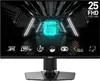 A computer monitor displaying a futuristic graphic with various feature icons and text. Produktbild-Vorschau