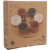 Excellent Houseware 7-teiliges Servierset, Keramik/Bambus, Produktbild-Vorschau 10