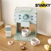 Caffettiera Giocattolo in legno Accessori da cucina Set Anteprima dell’immagine prodotto 2