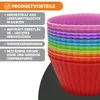 KRUMAD silikonové košíčky na muffiny, 12 kusů, opakovaně Náhled obrázku produktu 4