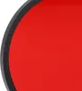Závitový filtr pro objektivy fotoaparátů Plně červené Náhled obrázku produktu 4