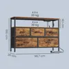 SONGMICS Kommode mit LED-Beleuchtung, Sideboard, Produktbild-Vorschau 8