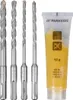 A set of drill bits and a tube of lubricant are displayed on a white background. Produktbild-Vorschau