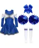 A collection of cheerleading accessories laid out on a white background. Produktbild-Vorschau