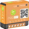 NODON, module encastré EnOcean 2 canaux 1,1kW, orange Voir les images du produit 1