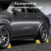 Wiltec Cales de roue robustes en PE-HD, 166 x 75 x 94 mm, Voir les images du produit 7