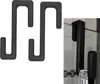 2x Handtuchhaken Duschtür Duschkabine Halter Handtuchhalter Produktbild-Vorschau 1