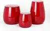 Pisano Vase klein Überfangglas rot, H 18 cm, D 17 cm Produktbild-Vorschau 2