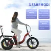 F20 E Bike Faltrad 20 Zoll Fat Bike 250 W 25 km/h, City Produktbild-Vorschau 13