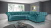 Turkis Chesterfield Ecksofa Sofa Couch Polster Eck Sofas Produktbild-Vorschau 5