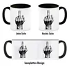 Mittelfinger Kaffeebecher in schwarz Produktbild-Vorschau 4
