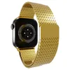 Strap-it Apple Watch Metall Mesh Armband (Gold) - Große: 38 Produktbild-Vorschau 2