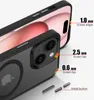 Cadorabo Hülle für Apple iPhone 15 in SCHWARZ kompatibel Produktbild-Vorschau 5