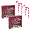24x Zuckerstangen essbar - Geschmack: Erdbeere - Weihnachts Produktbild-Vorschau 1