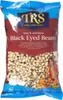 A bag of black-eyed beans with branding and text. Produktbild-Vorschau