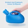 Männer Urinal, Nachtflasche 2000 ml, Urinflasche mit langem Produktbild-Vorschau 4