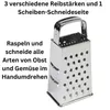 Küchenreibe in kompakter Ausführung ca. 18cm in Silber 4 Produktbild-Vorschau 5