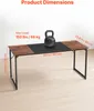 Table d'ordinateur VEVOR Table de bureau (plateau 160 x 60 Voir les images du produit 3