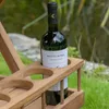 Teakholz Outdoor Garten Servierwagen mit Rollen - bene Produktbild-Vorschau 16