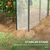 Outsunny Foliengewächshaus, Gewächshaus mit Doppeltür, Produktbild-Vorschau 7