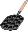 pánev takoyaki se 14 otvory - nepřilnavá litinová Náhled obrázku produktu 4