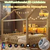 Letto per bambini Merax 140x190 cm, con sponde, striscia Anteprima dell’immagine prodotto 6