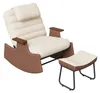 Fauteuil à bascule UnboxG avec repose-pieds, fauteuil relax Voir les images du produit 10