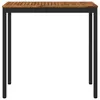 vidaXL Tuinbar-tafel, natuurlijke kleur en zwart, 108,5 x Productafbeelding-voorbeeld 3