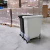 DURABLE Fahrwagen DURABIN® 60L rPP, Graphit, 334037 Produktbild-Vorschau 8