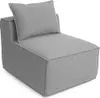 L-Sofa MCW-O54, Lounge-Couch mit Ottomane, erweiterbar Produktbild-Vorschau 4