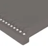 vidaXL Kopfteile 2 Stk. Grau 100x5x78/88 cm Kunstleder - Produktbild-Vorschau 5