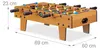 relaxdays 10022517_0 relaxdays Tischkicker Anteprima dell’immagine prodotto 4
