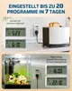 DEWENWILS Digitale Zeitschaltuhr Steckdose, programmierbar Produktbild-Vorschau 3