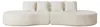 Modulares Schaumsofa 2-Teilig – Rahmenloses Sofa in Beige, Produktbild-Vorschau 2