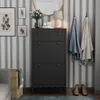 Szafka na buty Vicco Aron Czarny 60 x 115 cm, Model 54256 Podgląd zdjęcia produktu 3