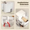 SUGIFT Rollregal mit Hängekörben, 4 Ebenen verstellbar, Produktbild-Vorschau 8